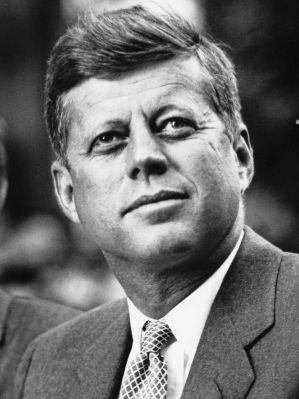President van de VS John F. Kennedy